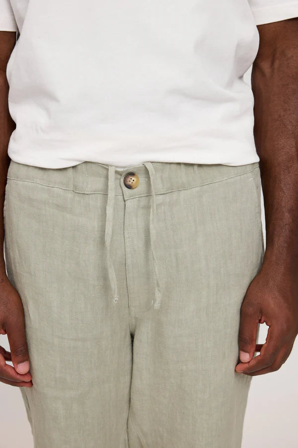 Mazine Regular Linen Shorts seagrass