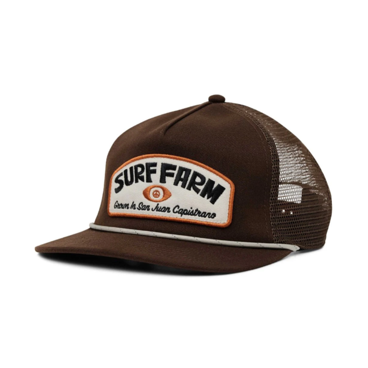 Vissla Tec Surf Farm Trucker Cap - Braun