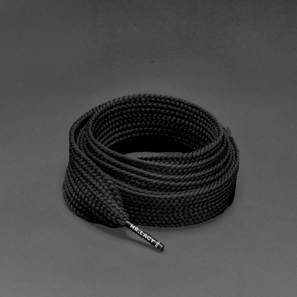 Mr. Lacy Fatties 130cm Laces - Black