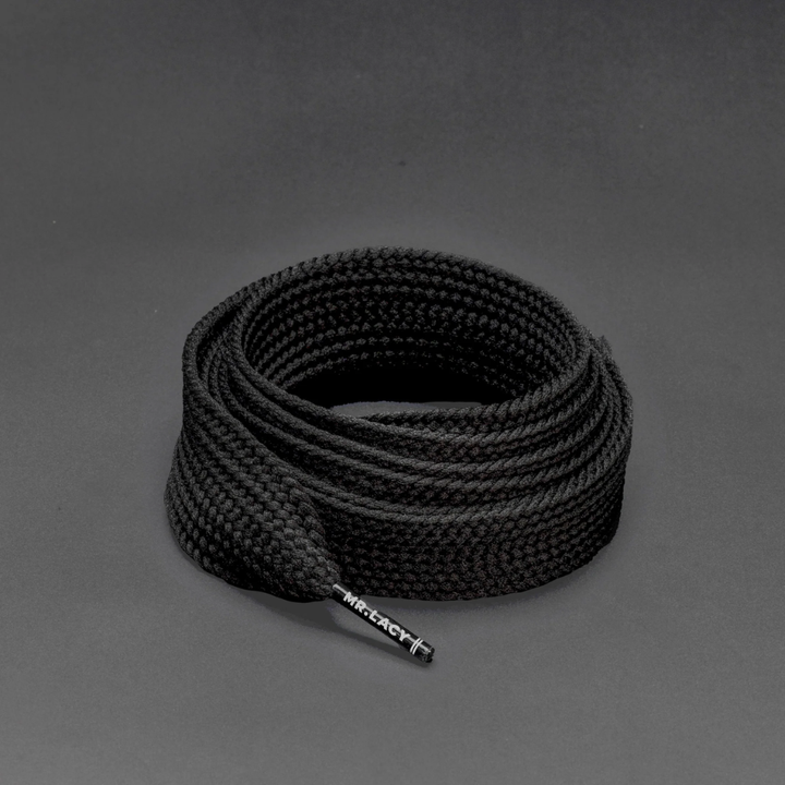 Mr. Lacy Fatties 130cm Laces - Black