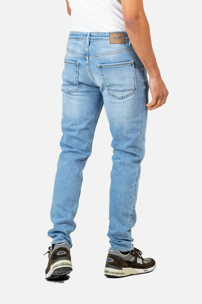 Reell Spider Slim Tapered Fit Jeans - Light Blue Stone
