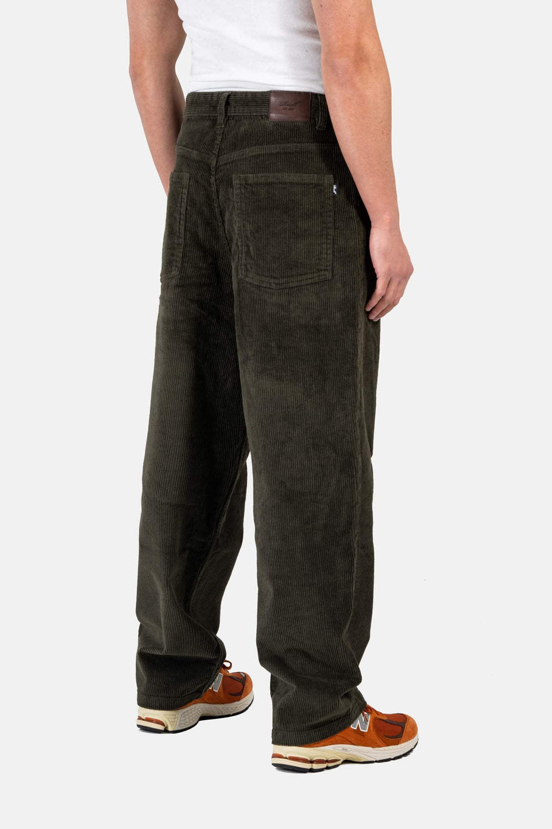 Reell Baggy Cord Hose - Dark Green