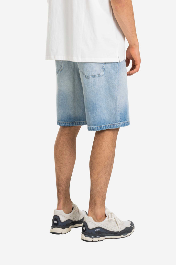 Reell Bolt Jeans Short - Light Blue Wash