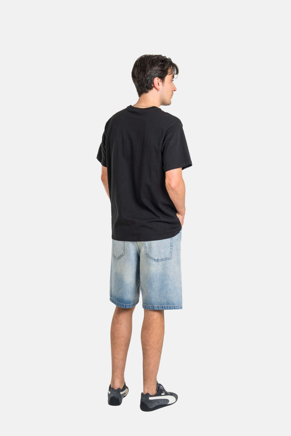 Reell Bolt Jeans Short - Vintage Mid Blue