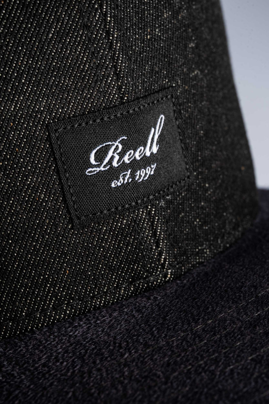 Reell Suede Cap - Black Denim