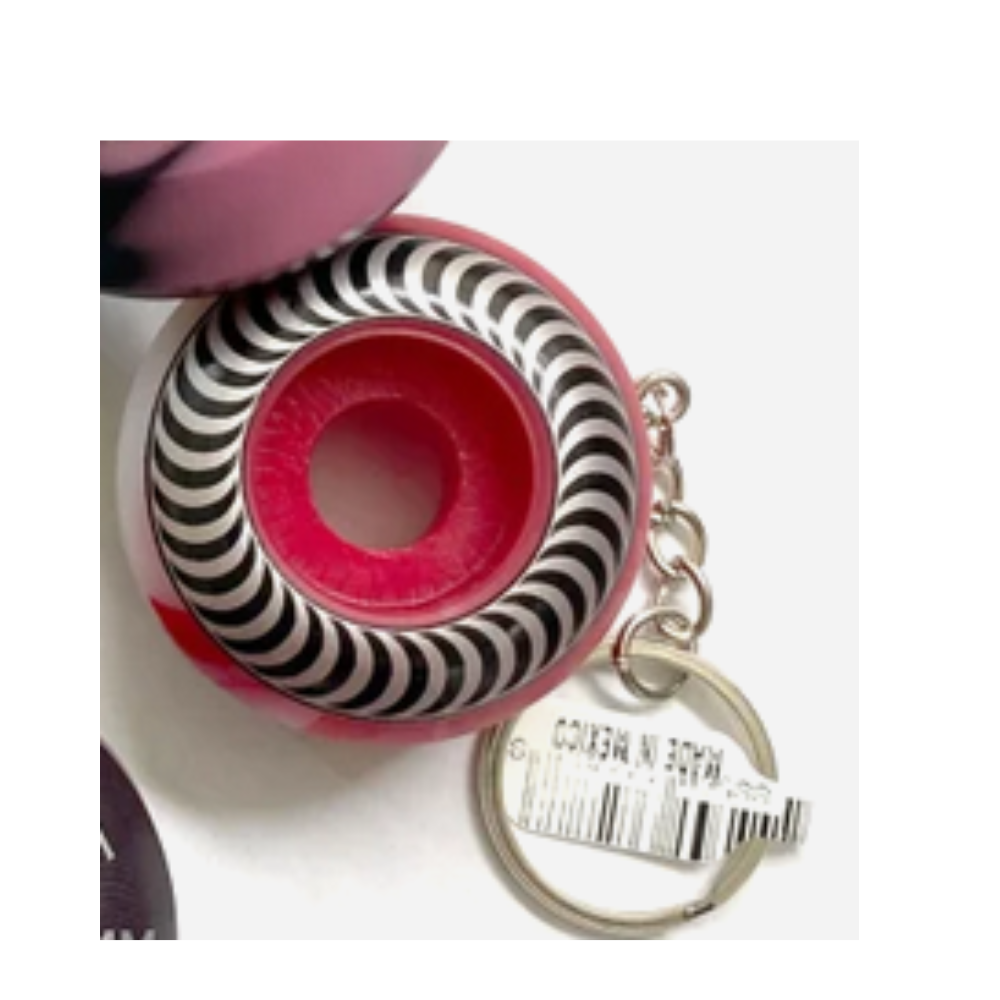 Keychain Spitfire Wheel Swirl - Red
