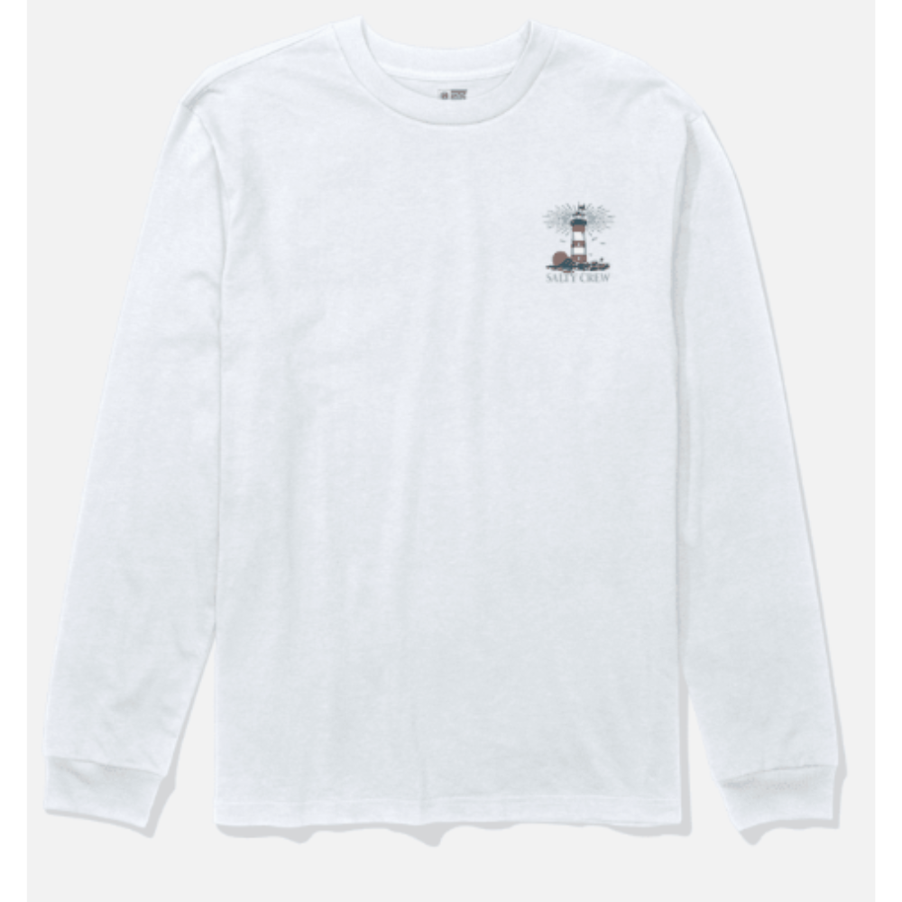 Salty Crew High Beam LS Longsleeve T-Shirt - White