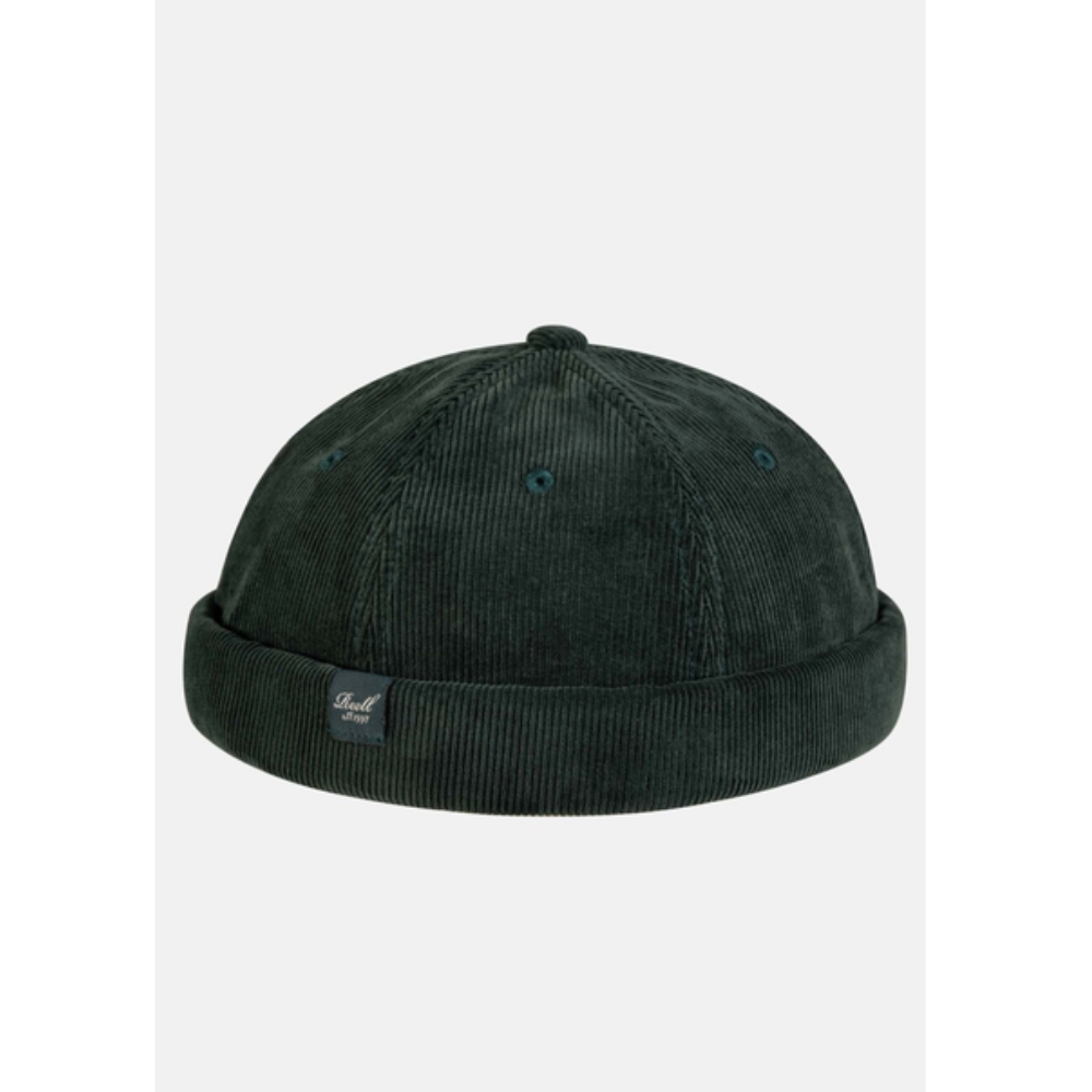 Reell Docker Cap - Dark Green Cord