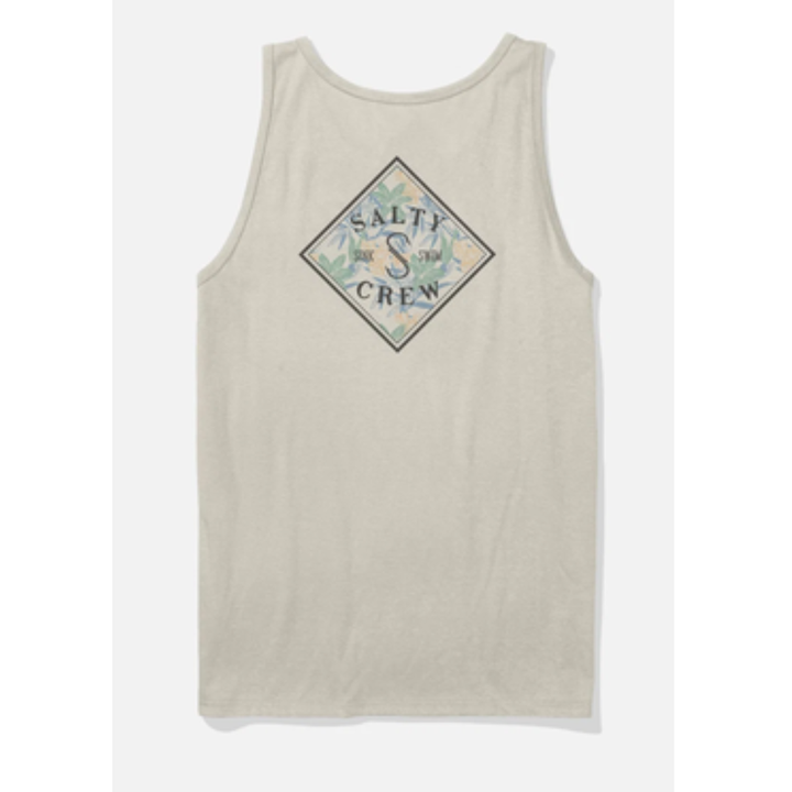 Salty Crew Tippet Fill Tank Top -Moonbeam Stone
