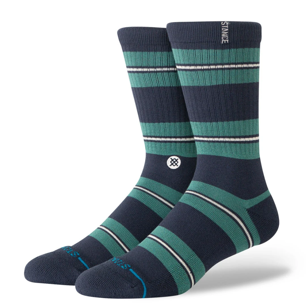 Stance CAESAR STRIPE CREW SOCKEN - Grün