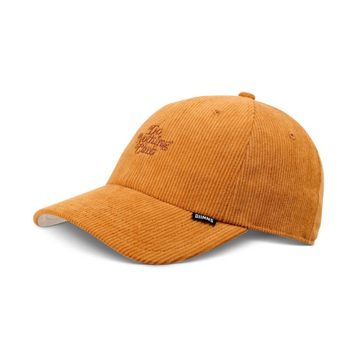 Djinns DNC Cord Dad Cap - Cognac Braun