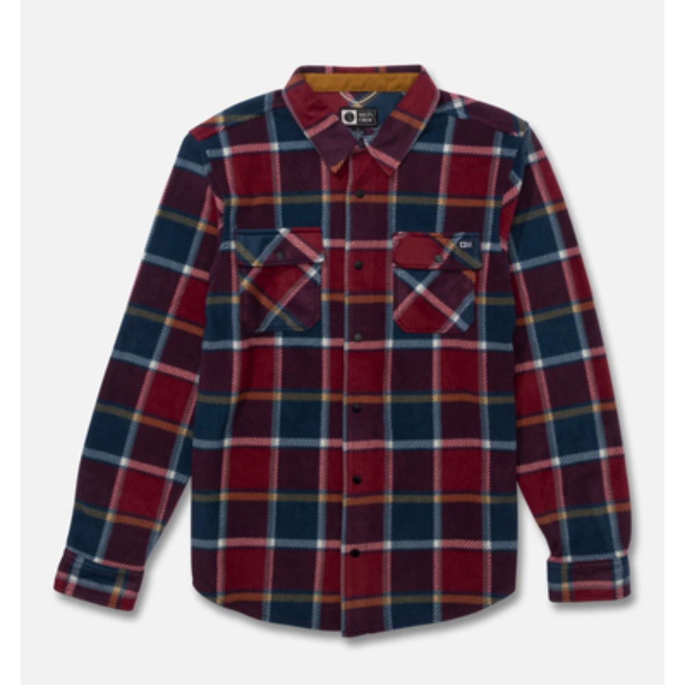Salty Crew Swellter Polar Flannel Hemd - Midnight Navy
