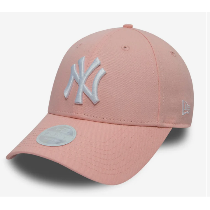 NewEra 89299 New York Yankees Essential Damen Pink 9FORTY Cap Rosa