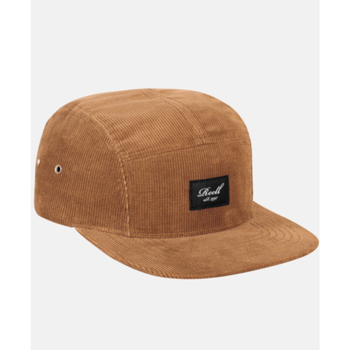 Reell 5-Panel Cap - Copper Brown Cord