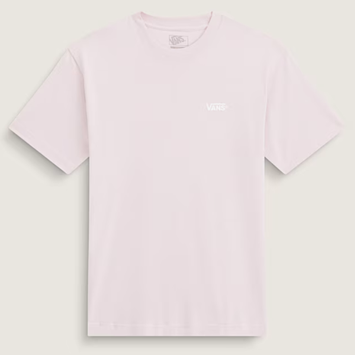 Vans Left Chest T-Shirt - Pearl White Rosa