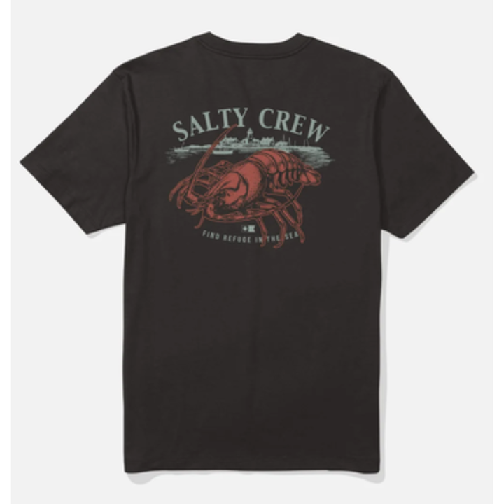 Salty Crew Shelled Ss Tee - Black