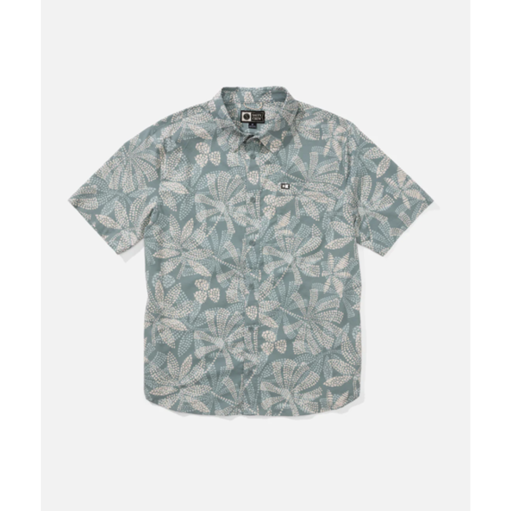 Salty Crew Drifter Uv Button Up - Atlantic Green