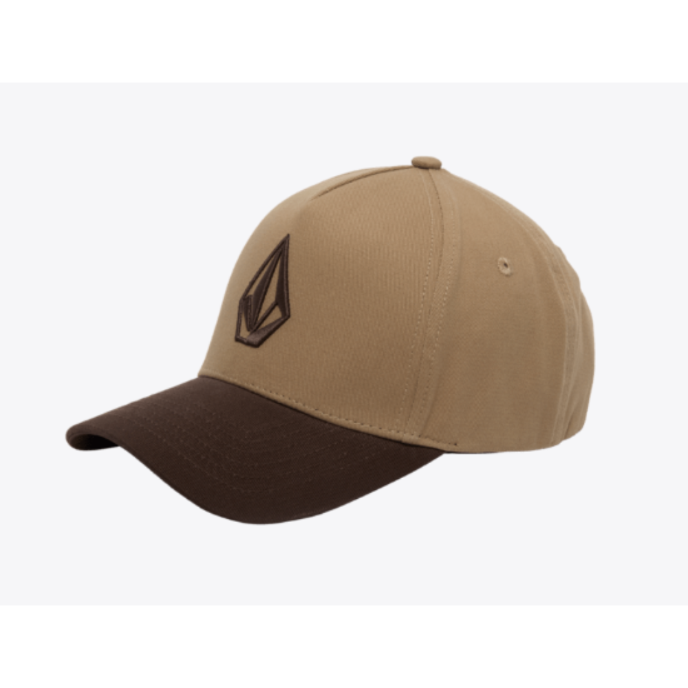Volcom EMBOSSED STONE ADJ Cap - Cacao Braun