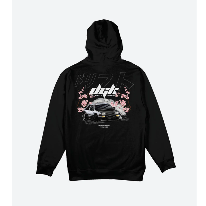 DGK Kanji Drift Hoodie - Black