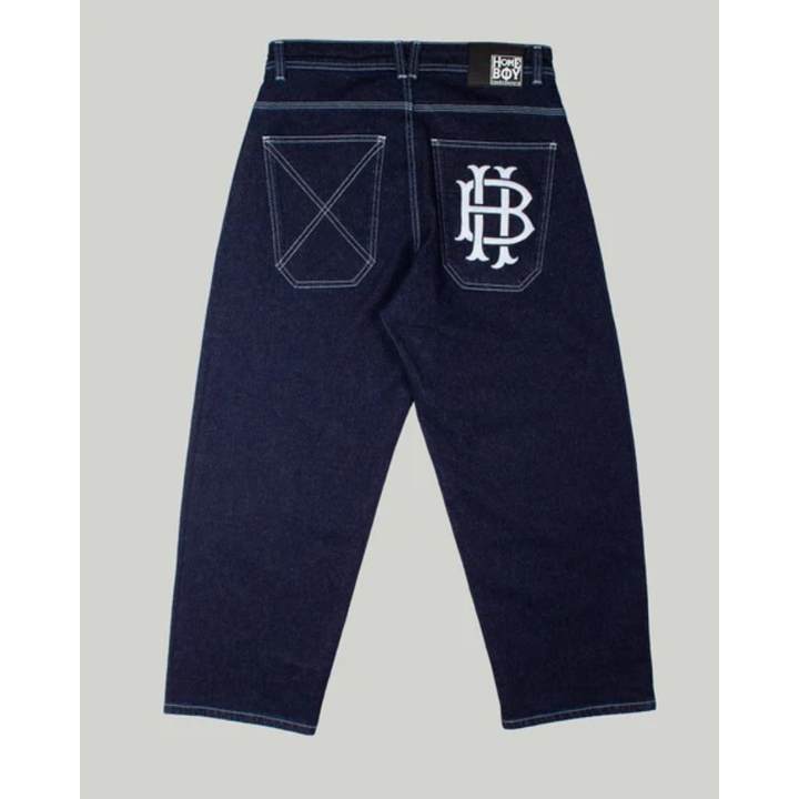 HomeBoy  BAGGY Jeans MONOCROM Denim - Indigo Blau