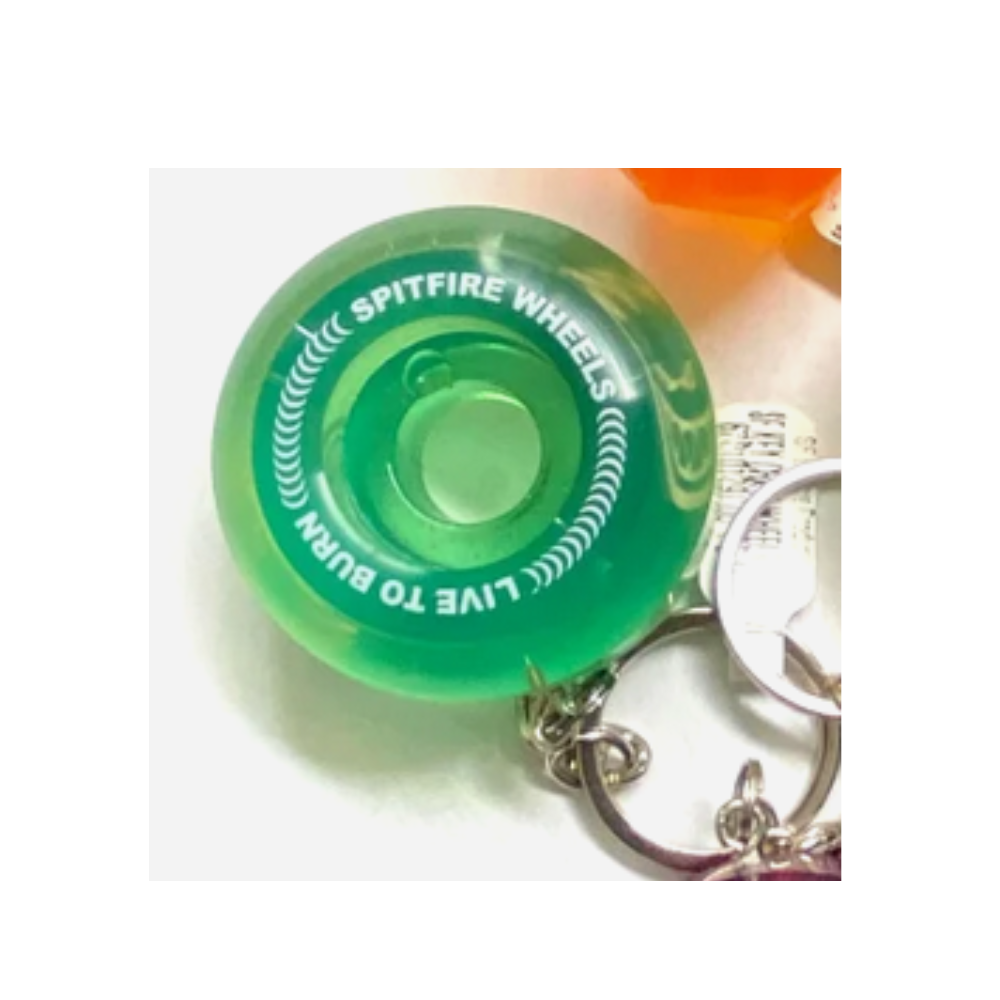Keychain Spitfire Wheel Sapphire Grün