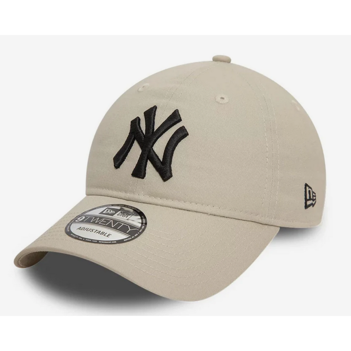 NewEra 1472 New York Yankees League Essential 9TWENTY Hellbeige Verstellbare Cap - Beige
