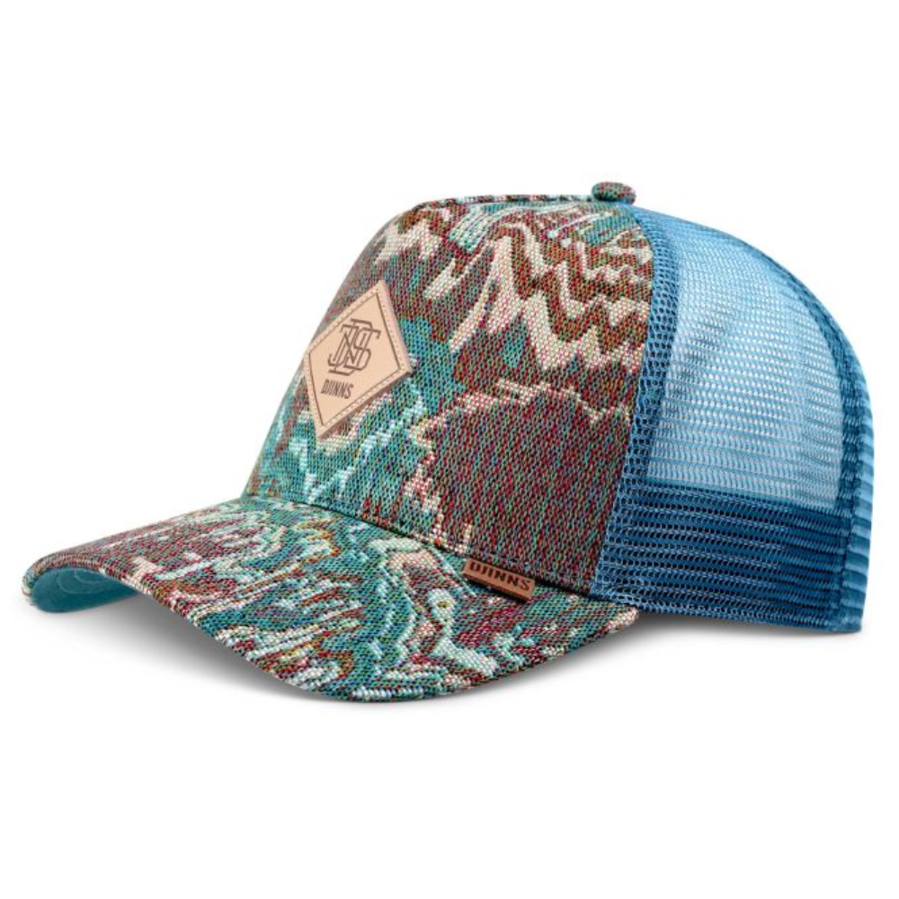 Djinns Color Explo HFT DNC Trucker Cap - Multi Petrol