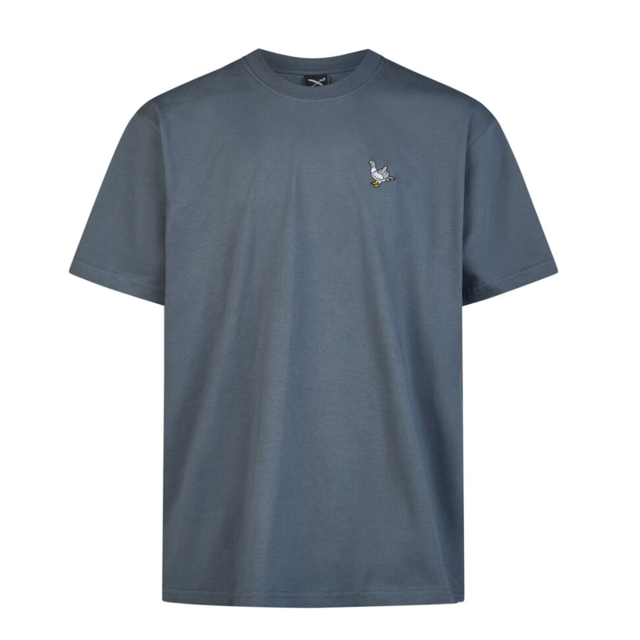 Iriedaily Pigeon Finger T-Shirt - Dark Steel