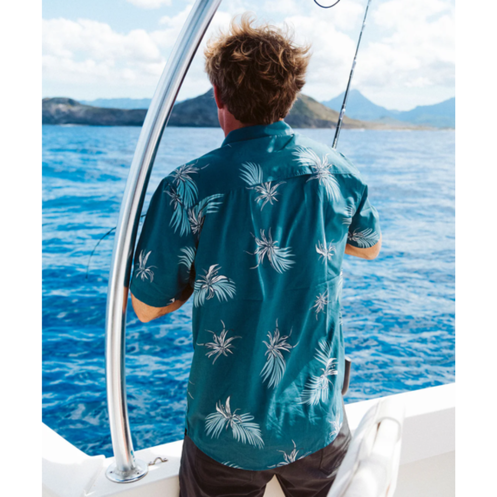Salty Crew Weekender Ss Tech Woven - Bluefin
