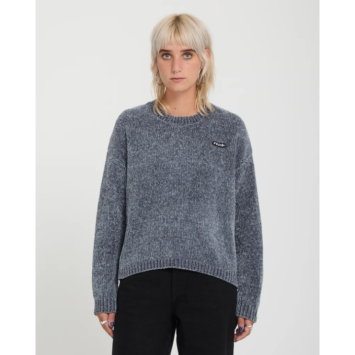 Volcom Bubble Tease Pullover - Storm Blue