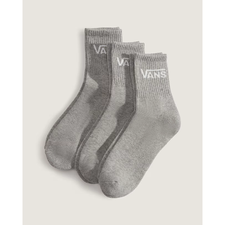 Vans Classic Half Crew Socks (3 Paar) - Heather Grey