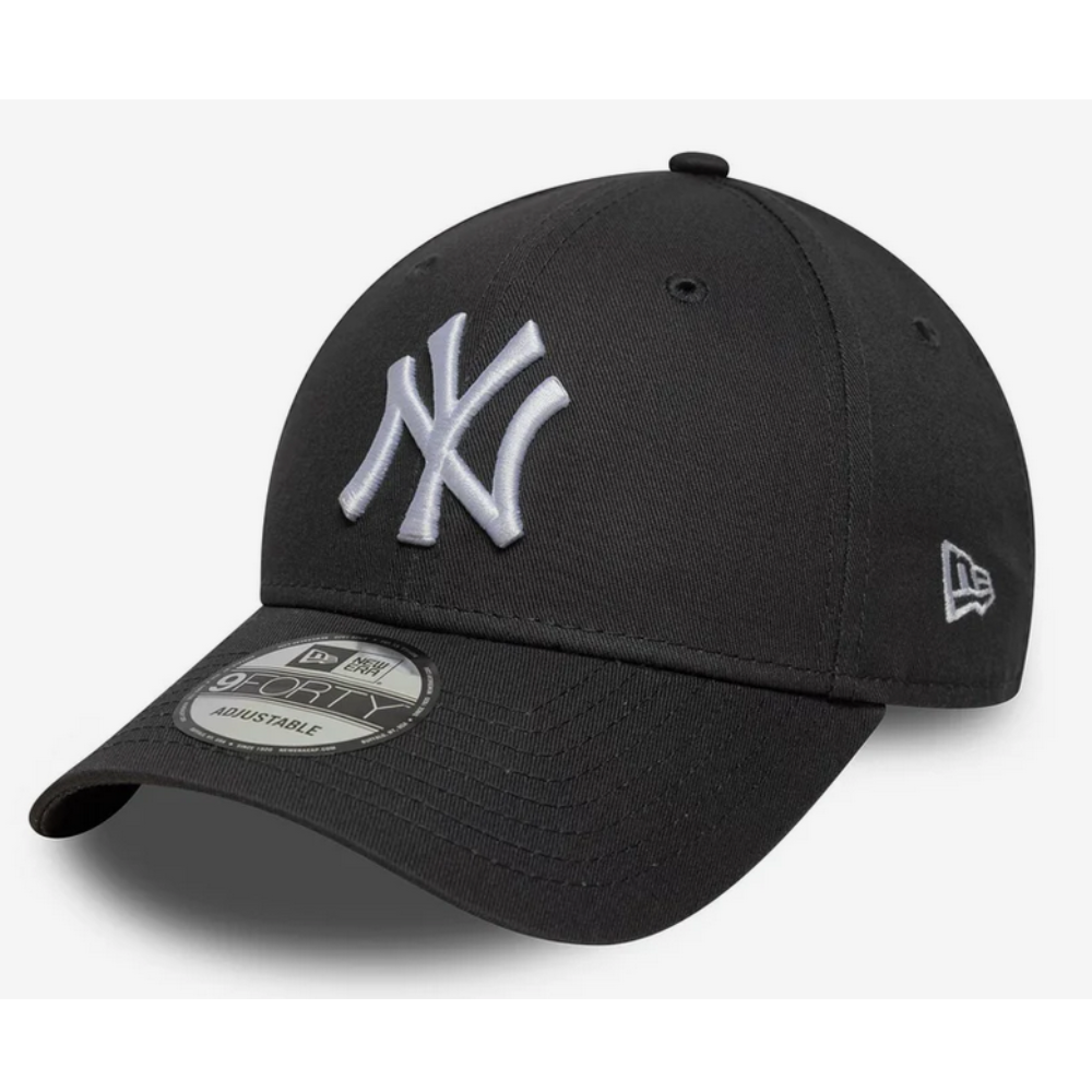 NewEra 1707 9FORTY New York Yankees League Essential 9FORTY Cap - STCWHI Grau
