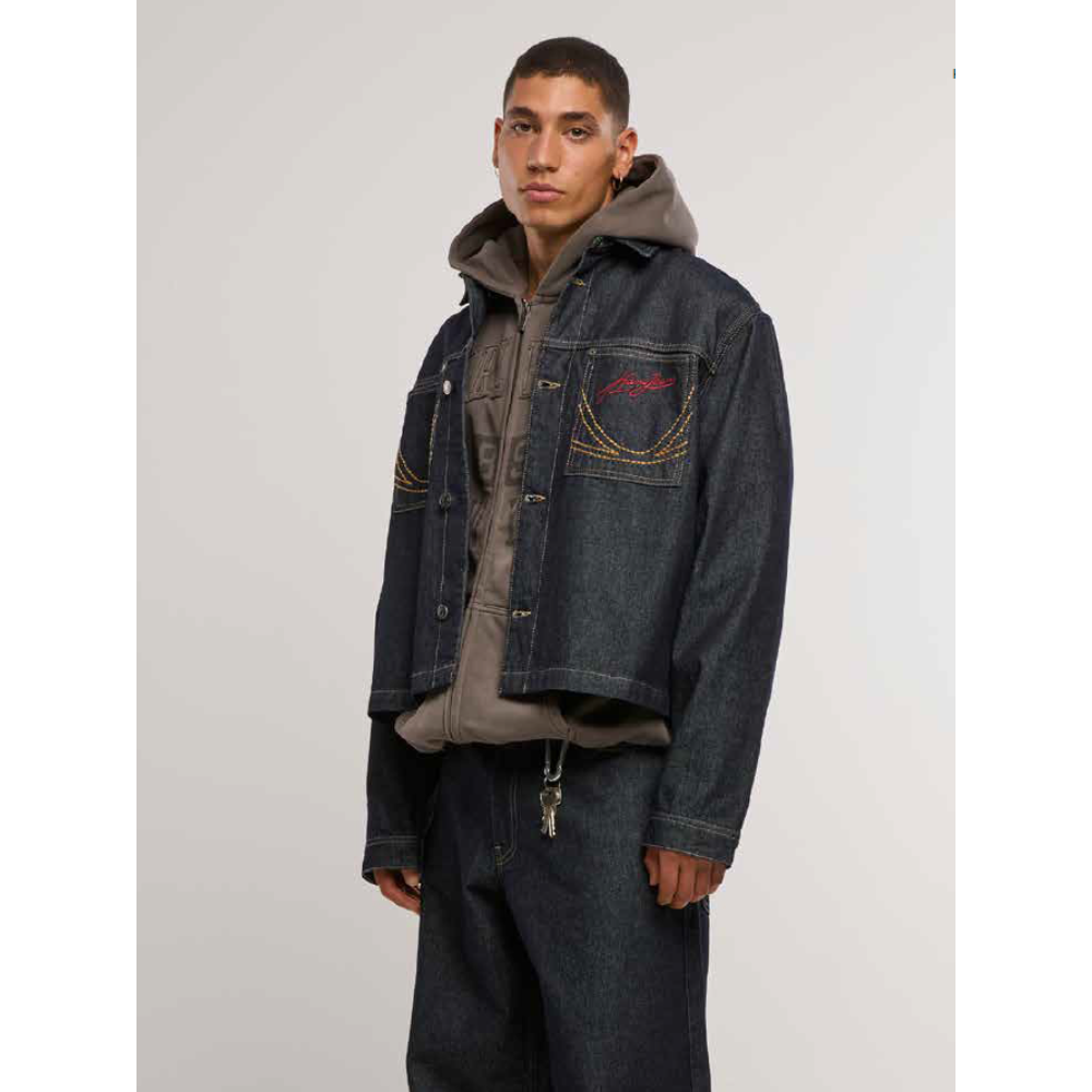 Karl Kani Relaxed Jeans Rinsed - Blue