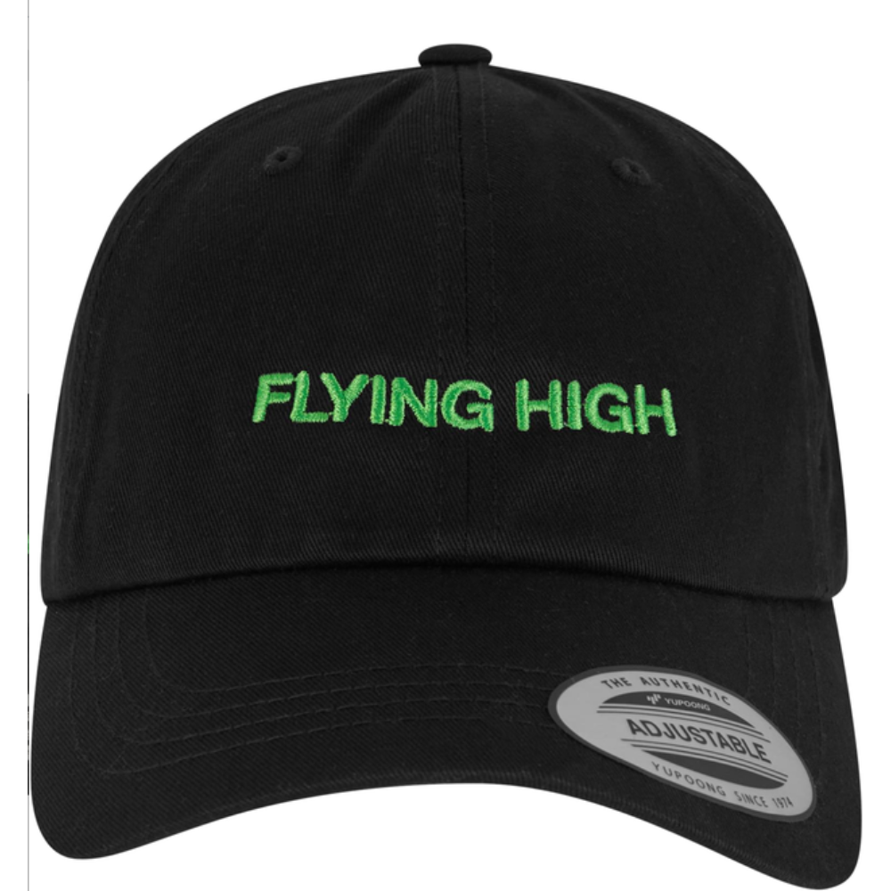 TB  Previous Next Upscale Flying High Dad Cap - Black7Green