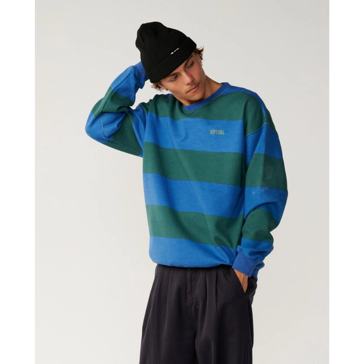 Ripcurl Sweatshirt mit Rundhals Disorder Stripe - Riverside