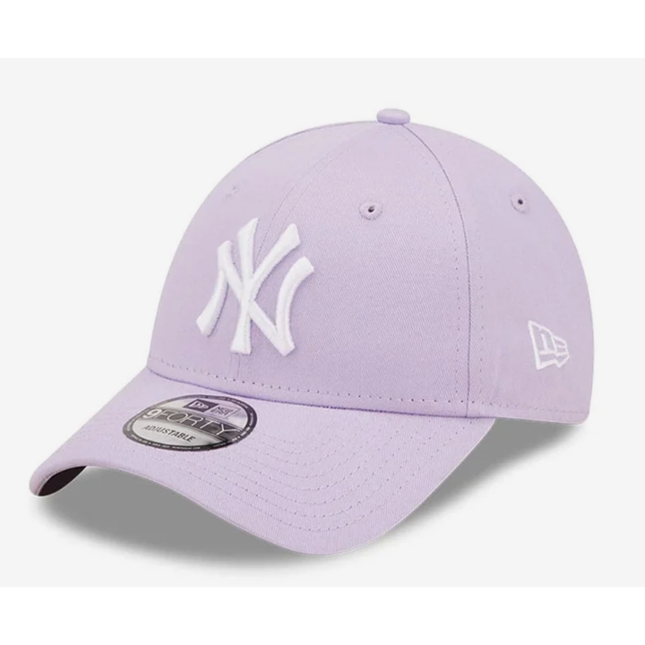 NewEra 98724 Lila New York Yankees League Essential 9FORTY Verstellbare Cap Lila