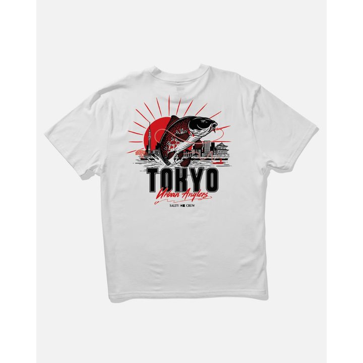 Salty Crew Tokyo Urban Angler Tee - White