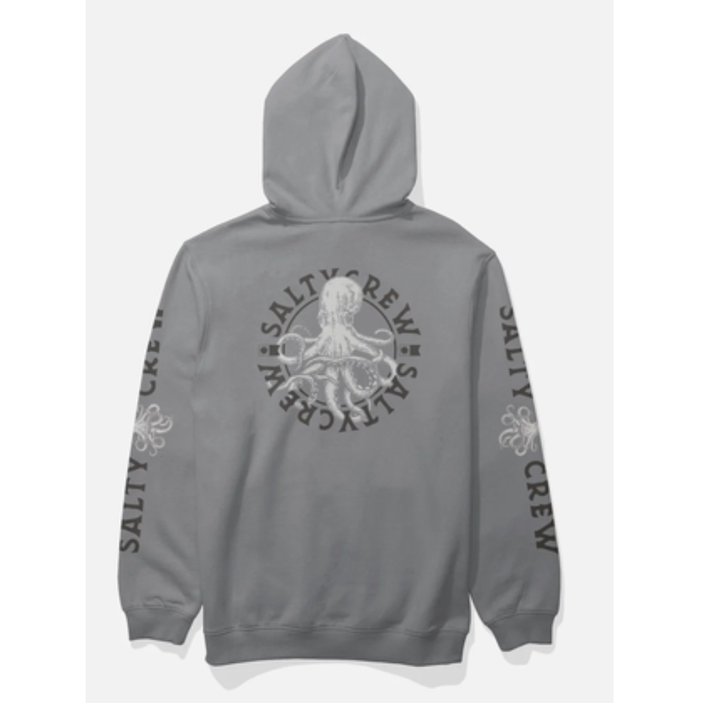 Salty Crew Tentacles Hooded Fleece - Shark Skin  Grau