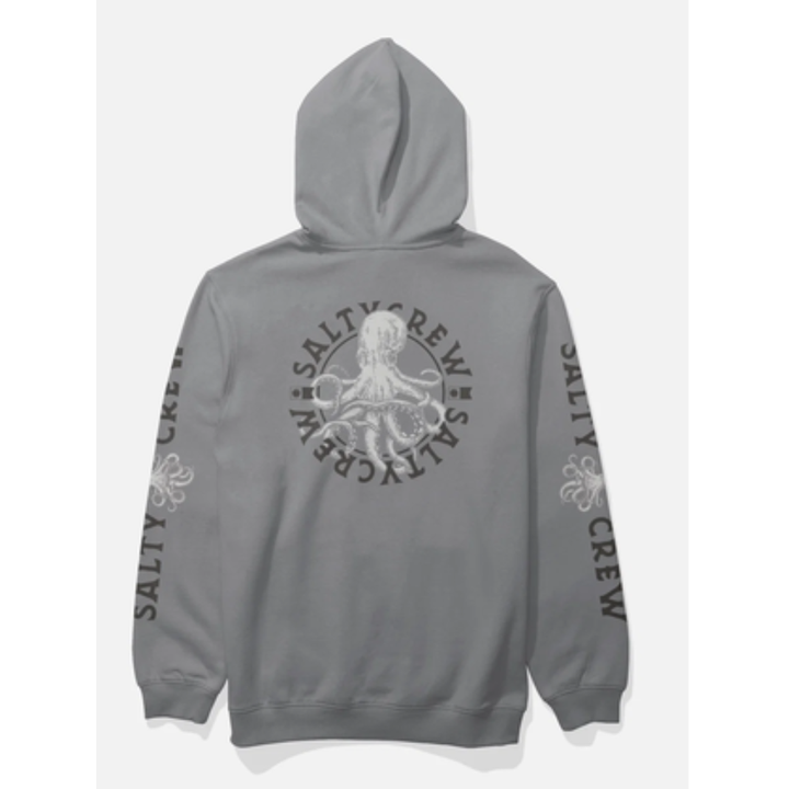 Salty Crew Tentacles Hooded Fleece - Shark Skin  Grau