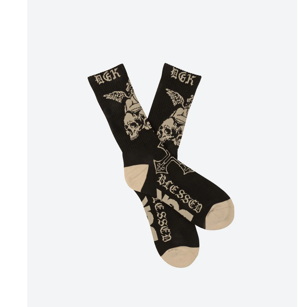DGK Celeatial Crew Sock - Black