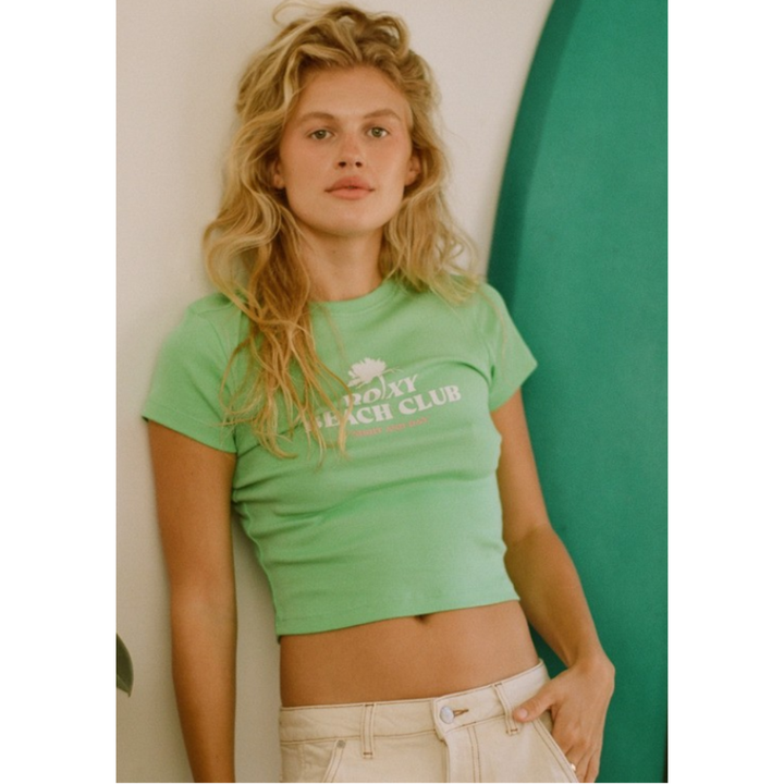 Roxy Beach Love T-Shirt - Grün GHM0