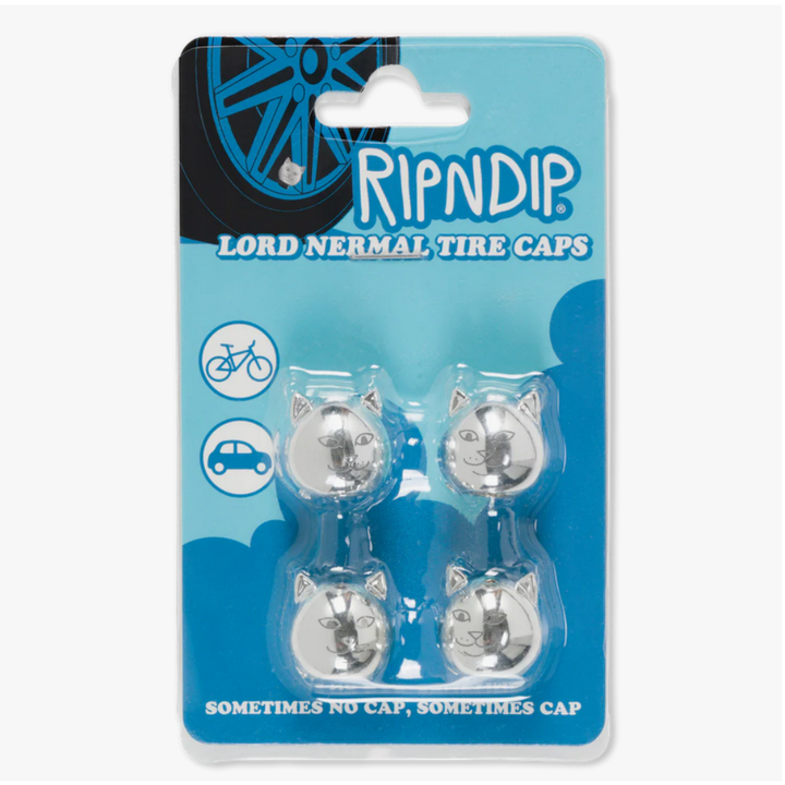 RIPNDIP Lord Nermal Tire Caps - Silver