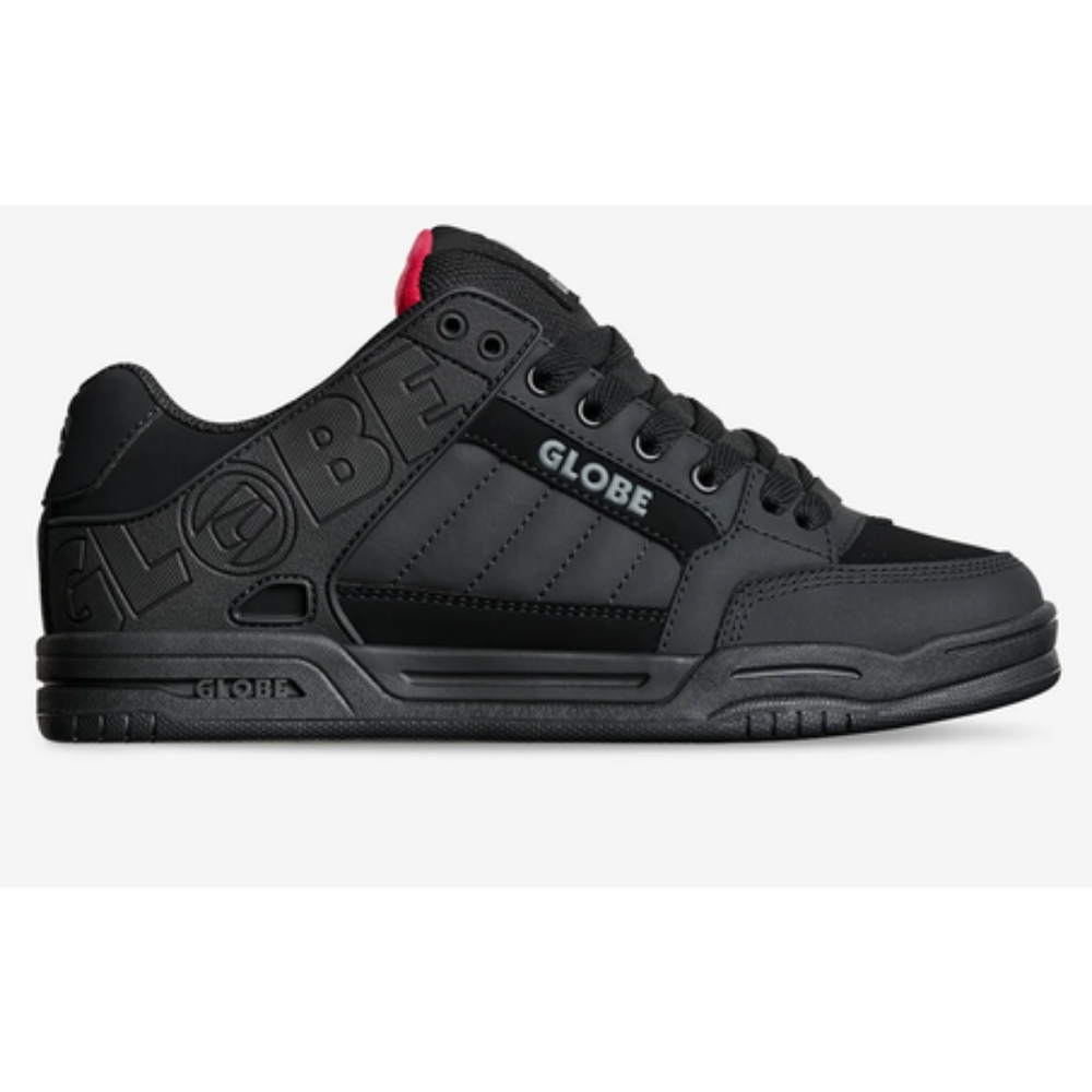 Globe Tilt Shoe - Black Red Tarta