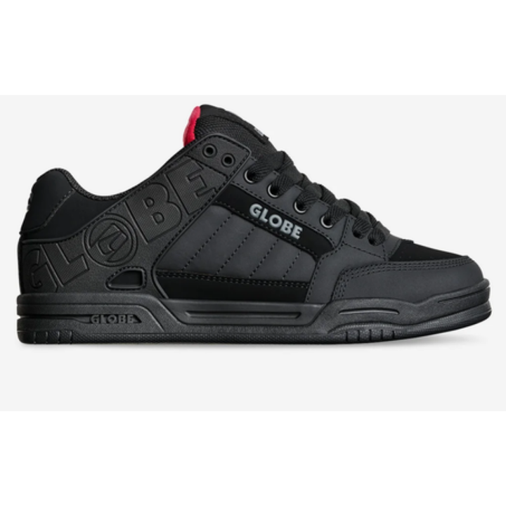 Globe Tilt Shoe - Black Red Tarta