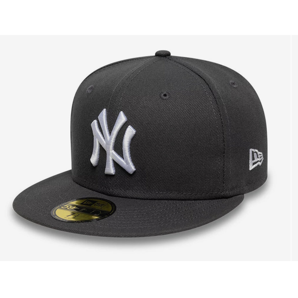 New Era 10761 New York Yankees 59FIFTY Fitted Cap - Grey White