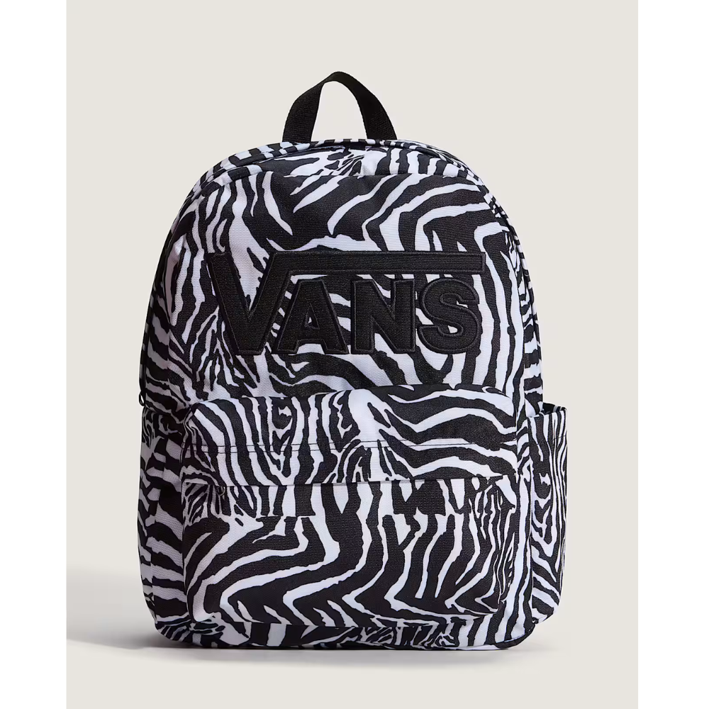 VANS Old Skool Drop V RUCKSACK - BLACK WHITE Zebra