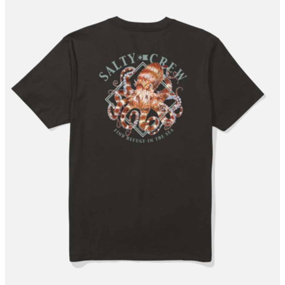 Salty Crew Octopod Ss Tee - Black