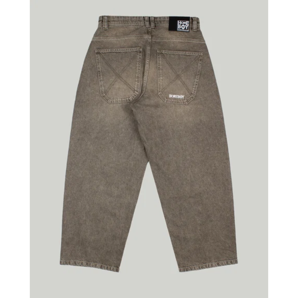 HomeBoy  Monster BAGGY Jeans Dye Denim - Khaki