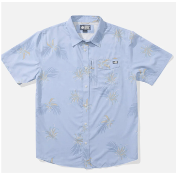 Salty Crew Weekender Ss Tech Woven - Light Blue