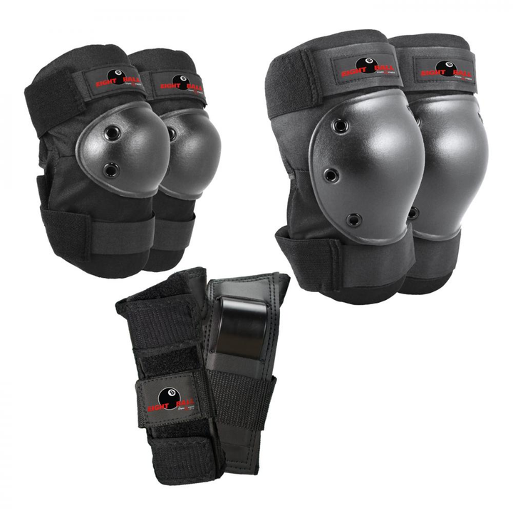 Eight Ball Schoner Pad Set 3 Teilig - Black